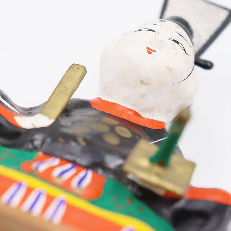 アンティーク昭和の菅原道真郷土人形 学問成就