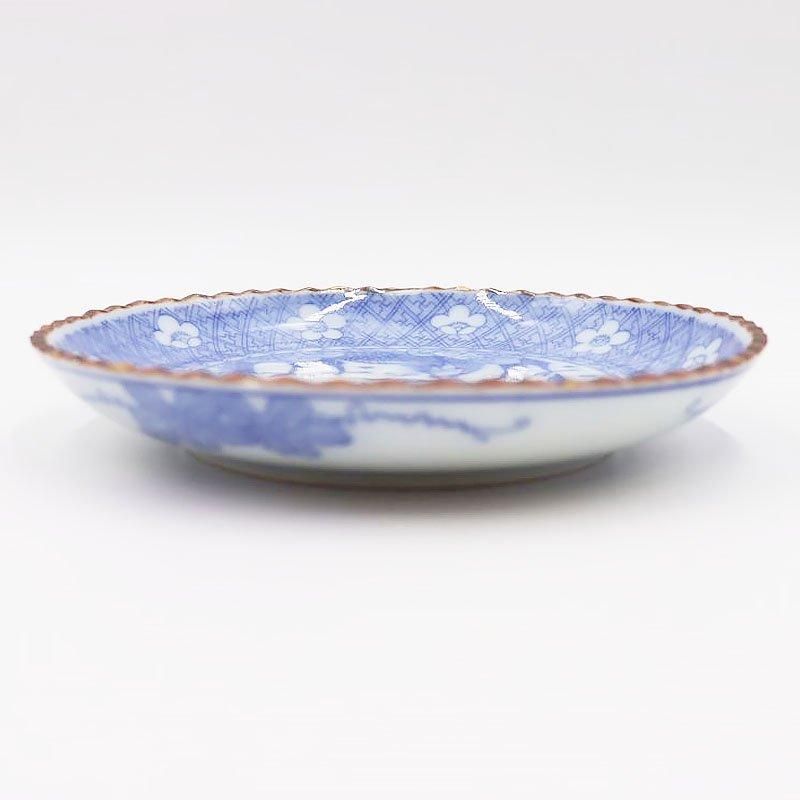 金継ぎ】色絵 小吸物 蓋もの 和食器 和骨董 アンティーク 動物