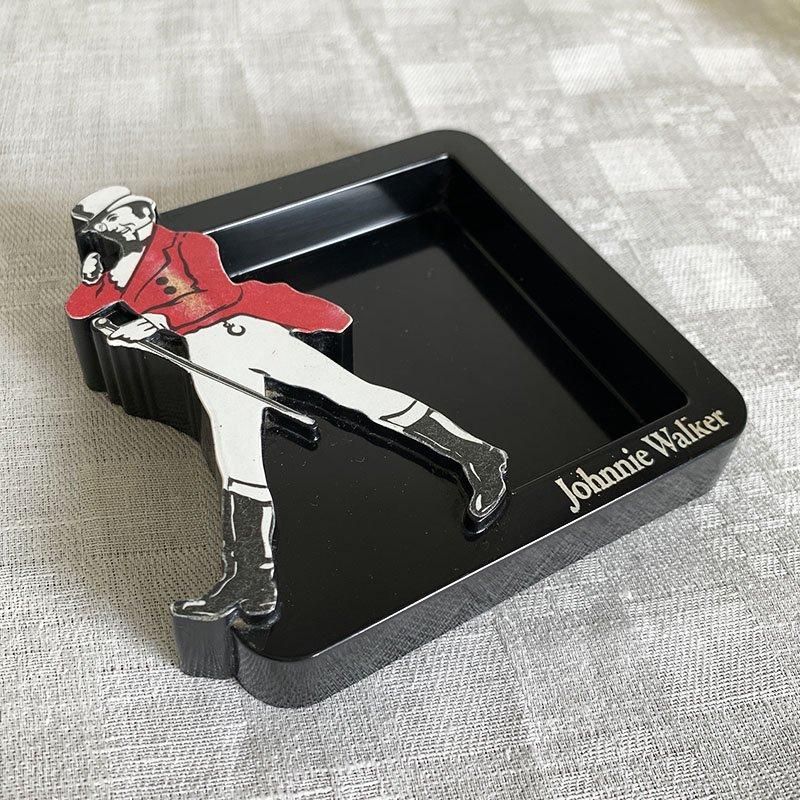ジョニーウォーカープラスチック灰皿 ノベルティ