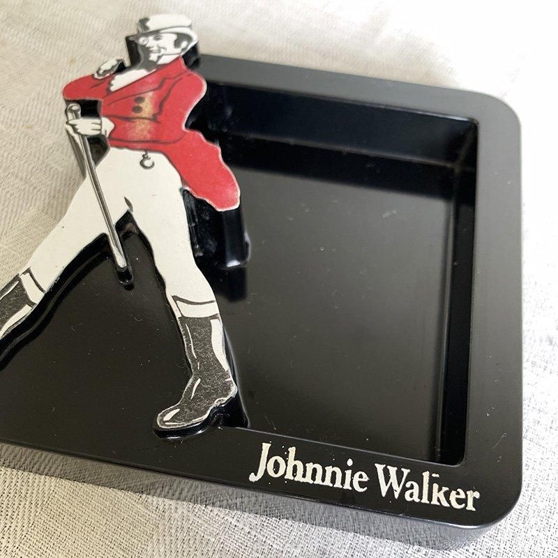ジョニーウォーカープラスチック灰皿 ノベルティ