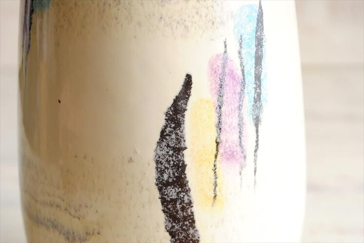 西ドイツ Bay Keramik フラワーベース 花瓶 置物 レトロ ビンテージ ヴィンテージ 西ドイツ製 Bay Keramik 陶器の花瓶