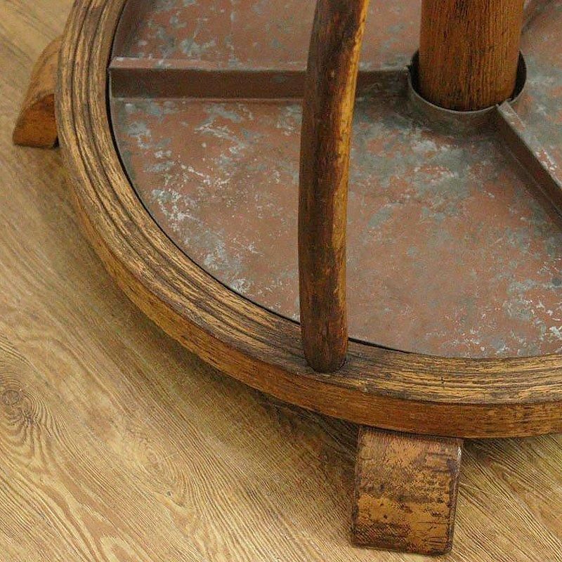 アンティーク 木製 コートスタンド 昭和レトロ インテリア