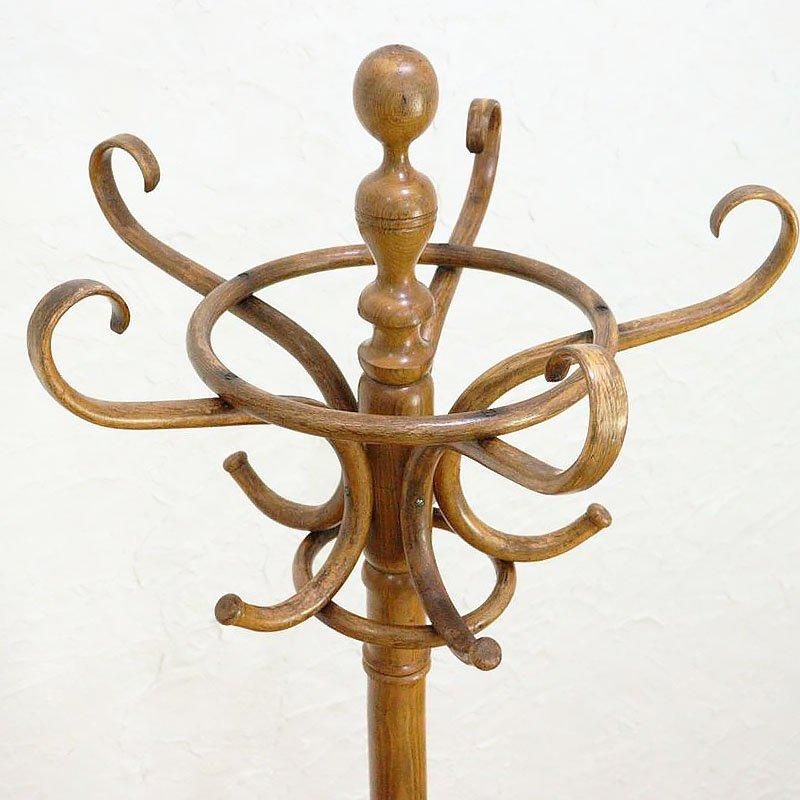 アンティーク 木製 コートスタンド 昭和レトロ インテリア