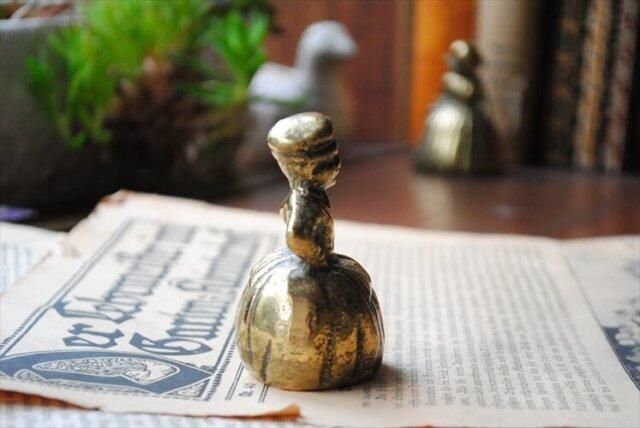 真鍮 ハンドベル ディナーベル 英国アンティーク