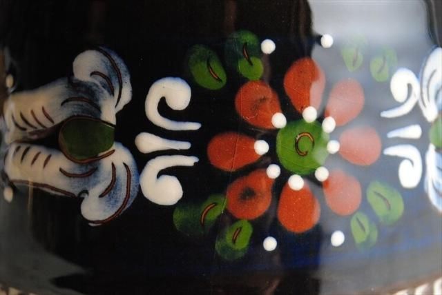 希少　ビンテージ/アンティーク花器　水差し ヴィンテージピッチャー イギリス 色合い綺麗な陶器製ジャグ