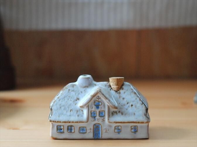 デンマーク 陶器の家オブジェ ヴィンテージ インテリア