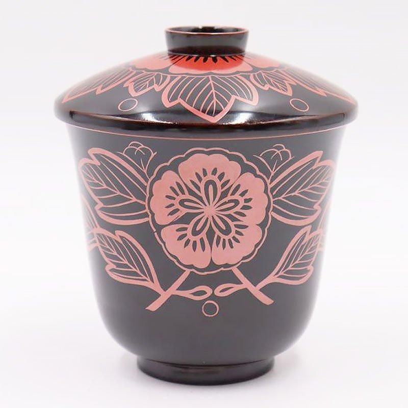 古道具を暮らしに。時代物 吉野塗 扶養手 四つ椀 1組 漆器椀 入れ子椀 古道具を暮らしに。時代物 吉野塗 扶養手 四つ椀 1組 漆器椀