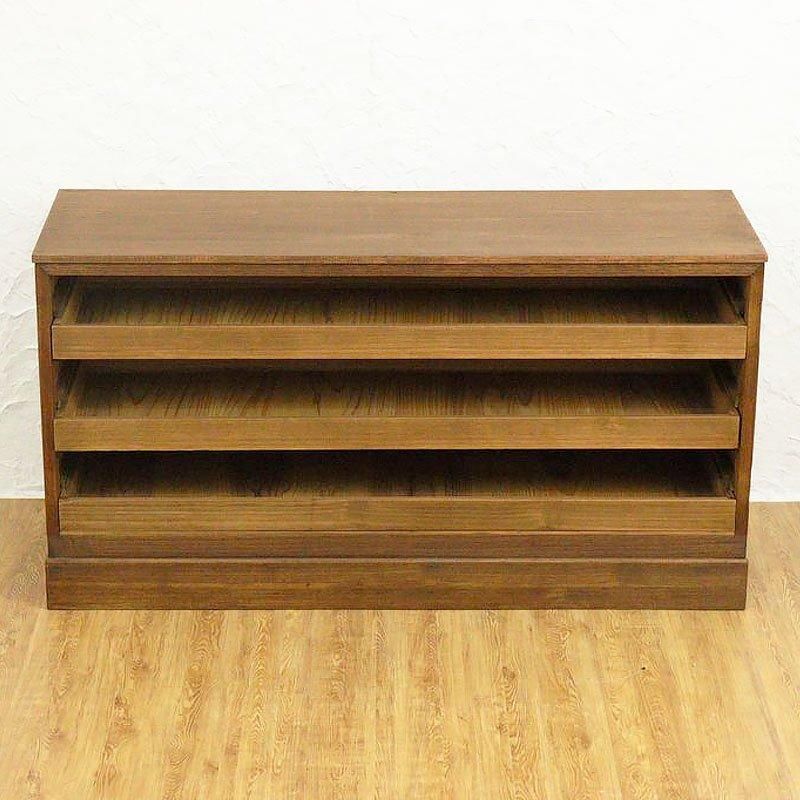 ヴィンテージ 桐材 引出し収納棚 昭和の和モダン家具