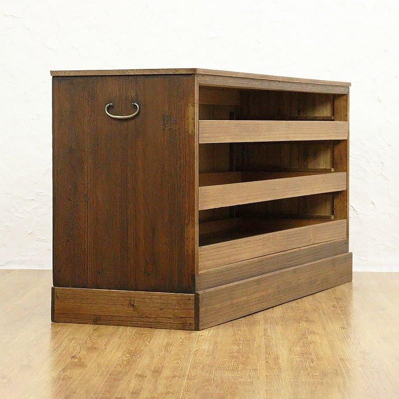 ヴィンテージ 桐材 引出し収納棚 昭和の和モダン家具