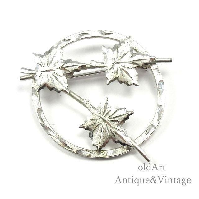 アメリカ製ブローチ ☆1941年＊アメリカ軍＊トリファリ社製＊海軍銀製