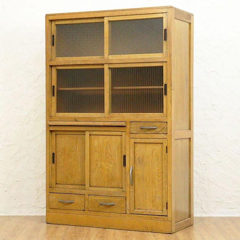 昭和レトロ 木製小水屋 食器棚 日本製 ヴィンテージ