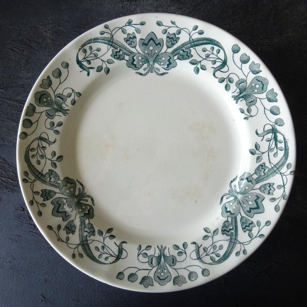 サンタマン《LAMBALLE》深皿 - ANTIQUE LEAVES サンタマン《LAMBALLE》深皿 - ANTIQUE LEAVES