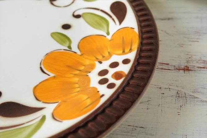 ベルギー製 ヴィンテージ BOCH ボッホ Paradiso 19cm デザート ベルギー製 ヴィンテージ BOCH ボッホ Paradiso 19cm デザート