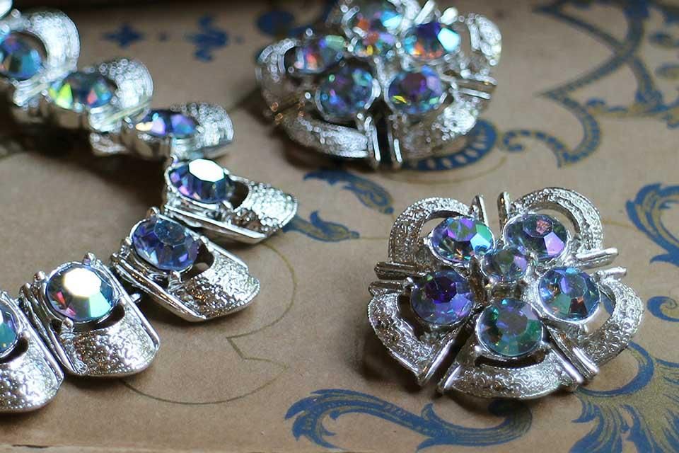 ヴィンテージ ネックレスイヤリング