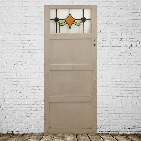 4panel stained(whitebeige