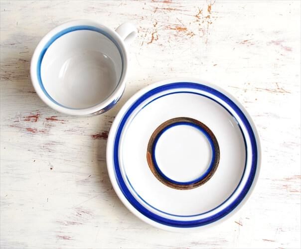 デンマーク製 Hiline BLA ALMUE カップ&ソーサー 北欧 食器