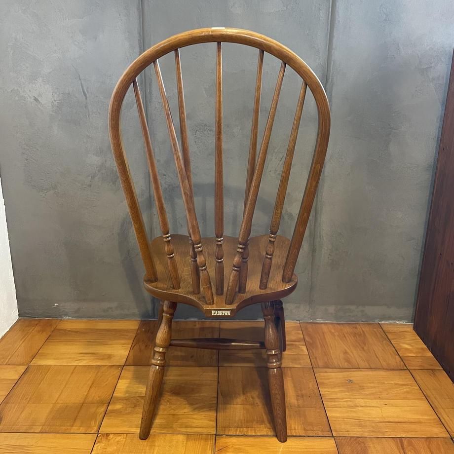 KASHIWA ウィンザーチェア 木製 ダイニング 古道具