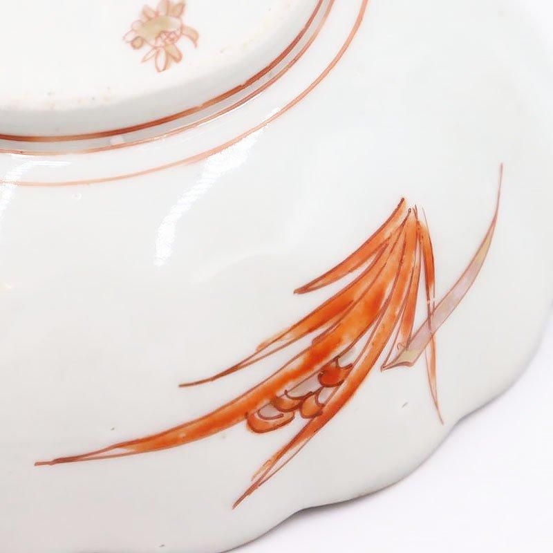手描き 色絵 小鉢 なます皿 深向付 和食器 和骨董 アンティーク