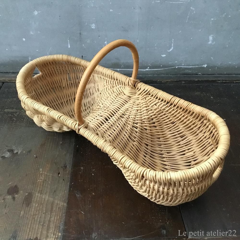 フランス かご カゴ パニエ バスケット エミリー ルイヨン