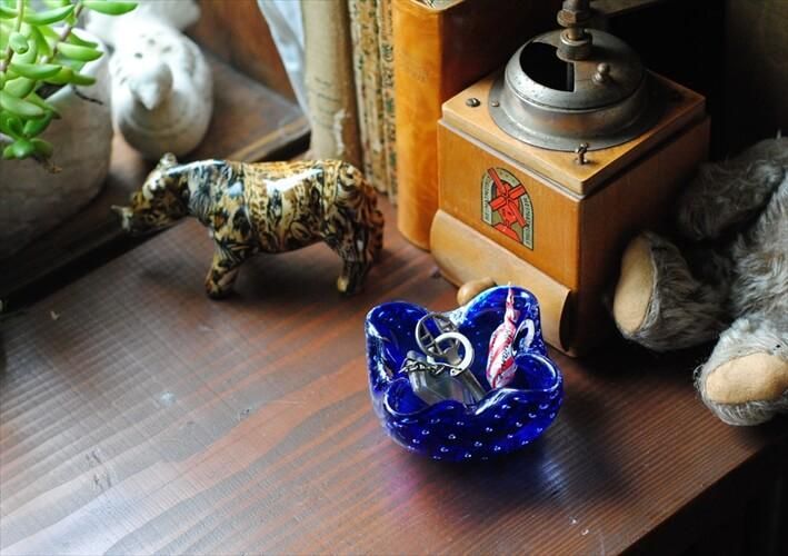 ꥢ 顼Υ饹 Italy Murano glass åȥ졼 ͥӡ ˢ饹 Υ饹 ƥꥢ ȥ쥤 ܥ ƥ