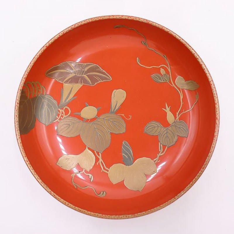 朱塗り 煮物椀 菓子椀 高蒔絵 草花模様 漆器 和骨董 日本の美 和 朱塗り 煮物椀 菓子椀 高蒔絵 草花模様 漆器 和骨董 日本の美 和