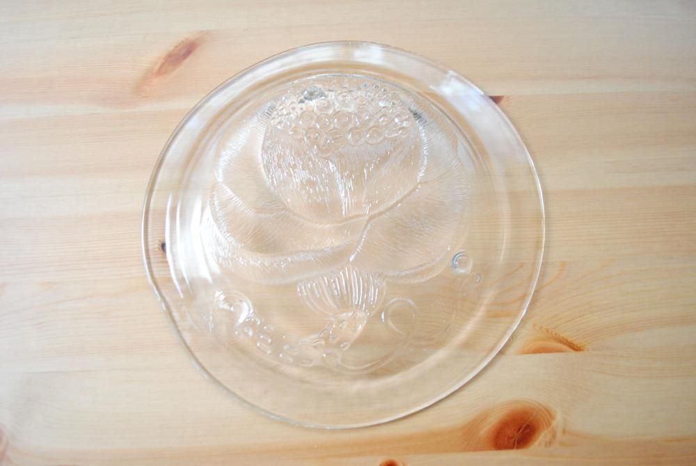 ヌータヤルヴィ ピオニ 21cm ガラスプレート ヴィンテージ ヌータヤルヴィ ピオニ 21cm ガラスプレート ヴィンテージ