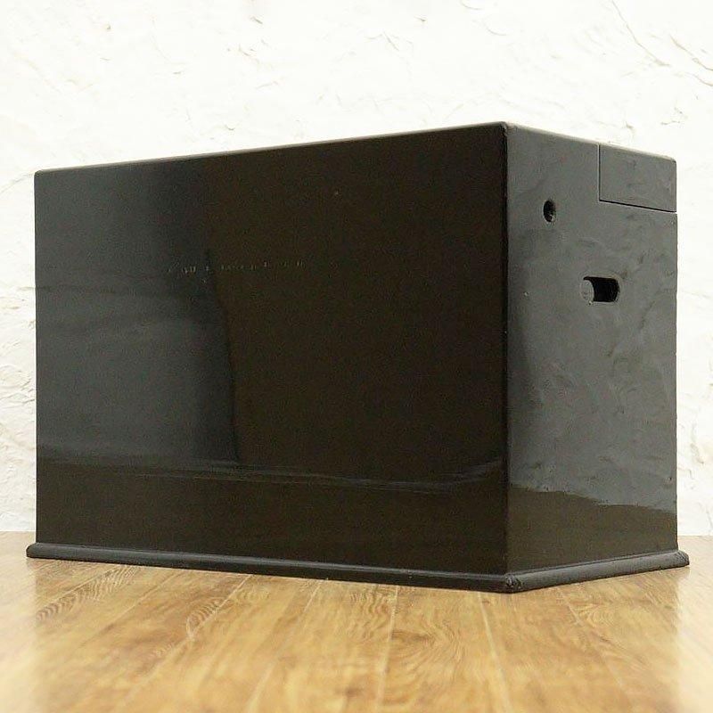 黒塗り 小引出し 硯箱 硯箪笥 書道具 小物入れ 文房具入れ 和の