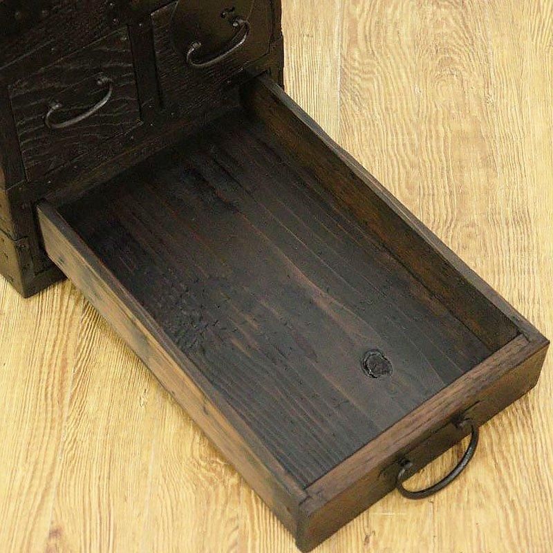 硯箱 掛け硯 小引出し 小物入れ 時代金具 日本製 明治時代 日本 硯箱 掛け硯 小引出し 小物入れ 時代金具 日本製 明治時代 日本