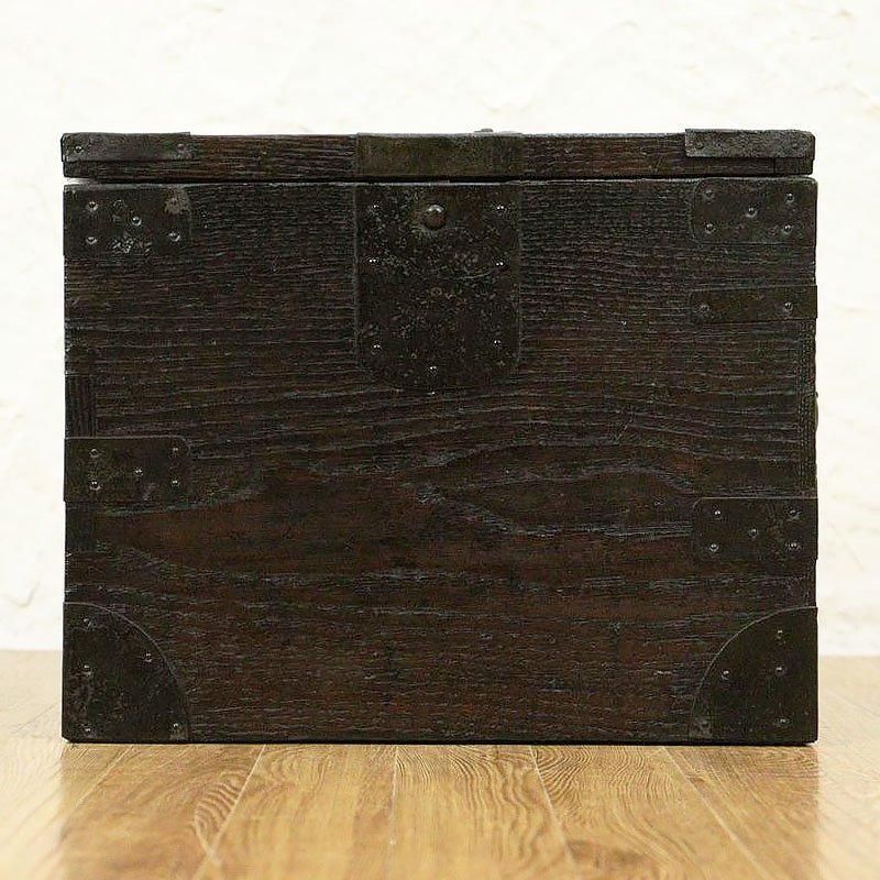 硯箱 掛け硯 小引出し 小物入れ 時代金具 日本製 明治時代 日本 硯箱 掛け硯 小引出し 小物入れ 時代金具 日本製 明治時代 日本