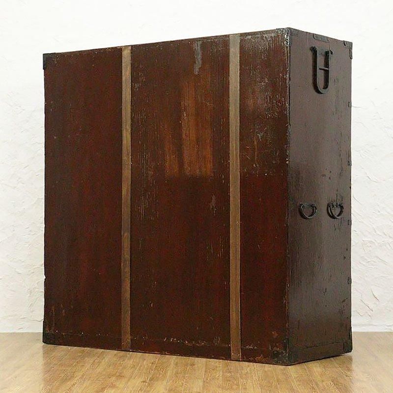 内桐朱和箪笥 大正アンティーク和モダン