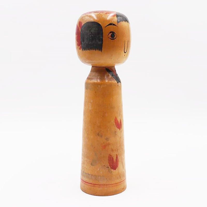 伝統工芸品 山形 木製 こけし 8体 セット 押し出さ 昭和レトロ