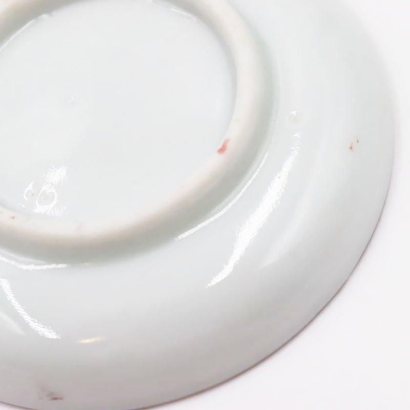 手描き 色絵 豆皿 天塩皿 醤油皿 ミニ アンティーク 和食器 昭和