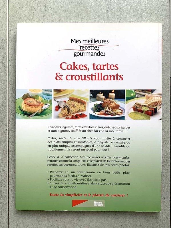 フランス古本 レシピ本 ケーキ、タルト、サクサクしたお菓子 フランス古本 レシピ本 ケーキ、タルト、サクサクしたお菓子