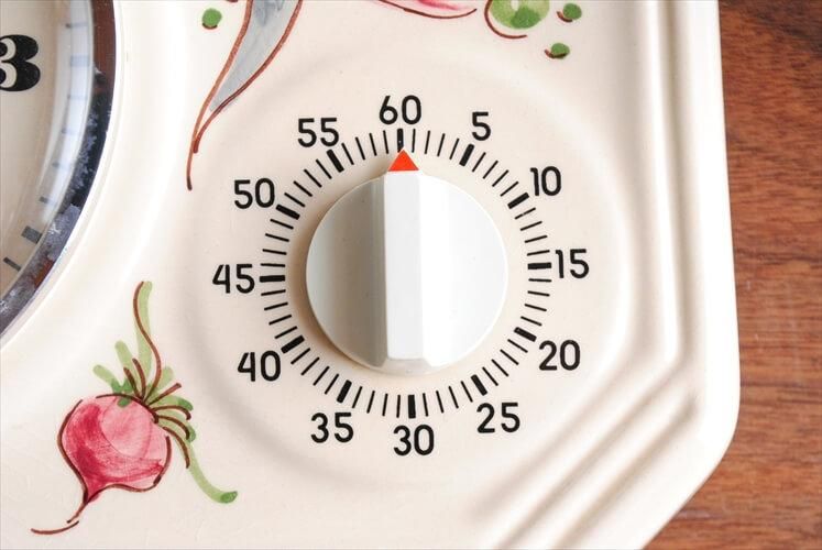 英国　アンティーク　壁掛け　陶器 アンティーク 陶器の壁掛け時計/ウォールクロック/フランス D3