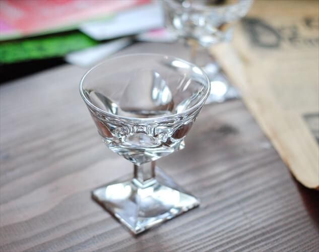シェリーグラス 古道具 アンティーク ガラス グラス イギリスVintage シェリーグラス イギリス ガラス器 英国 クリスタル