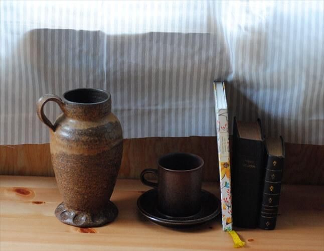 ドイツ ヴィンテージ 陶器 花瓶 ミッドセンチュリー