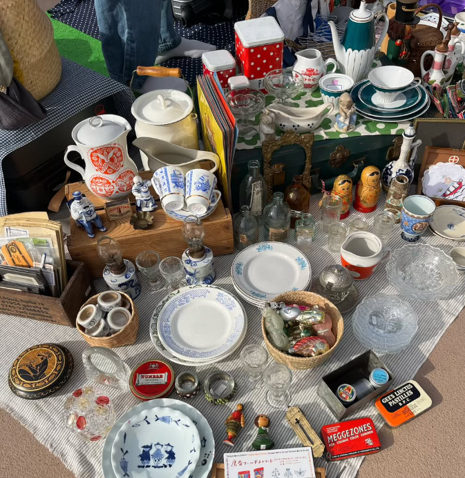 骨董品　器　陶器　蚤の市 次回の出店は 8/20 平安蚤の市 8/21.22 四天王寺骨董市 8/25