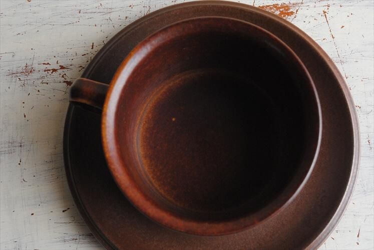 ヴィンテージ アラビア ルスカ ティーカップ＆ソーサー 北欧陶器