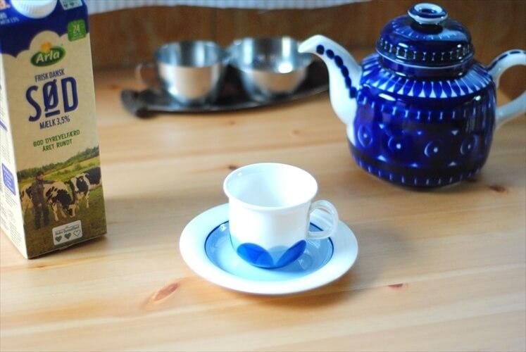 ARABIA アラビア Pudas Arctica コーヒーカップ&ソーサー ARABIA アラビア Pudas Arctica コーヒーカップ&ソーサー