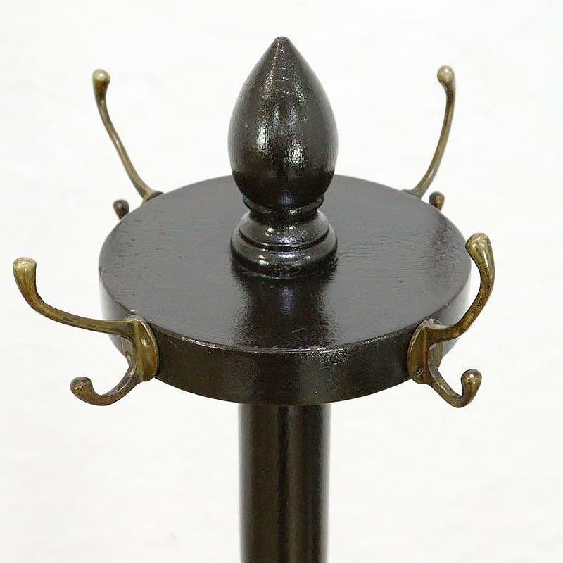大正ロマン 洋館で使われていたアンティークコートスタンド 希少な