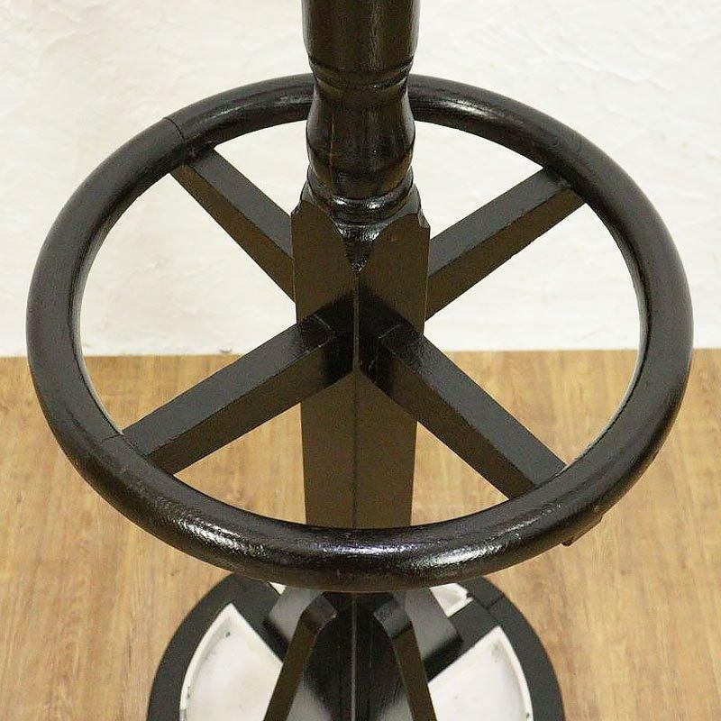 大正ロマン 洋館で使われていたアンティークコートスタンド 希少な