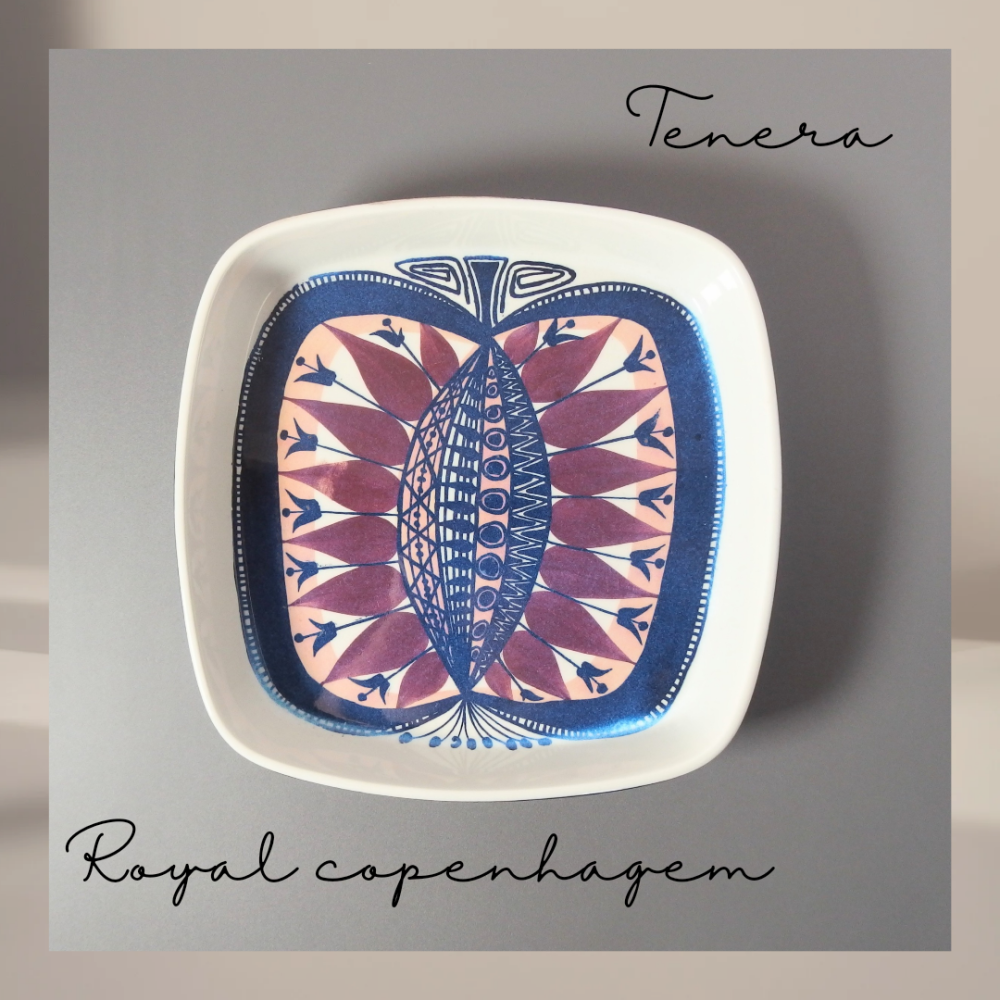  ̲ ơRoyal copenhagen ʥ륳ڥϡ Tenera ʥƥͥsquare plate