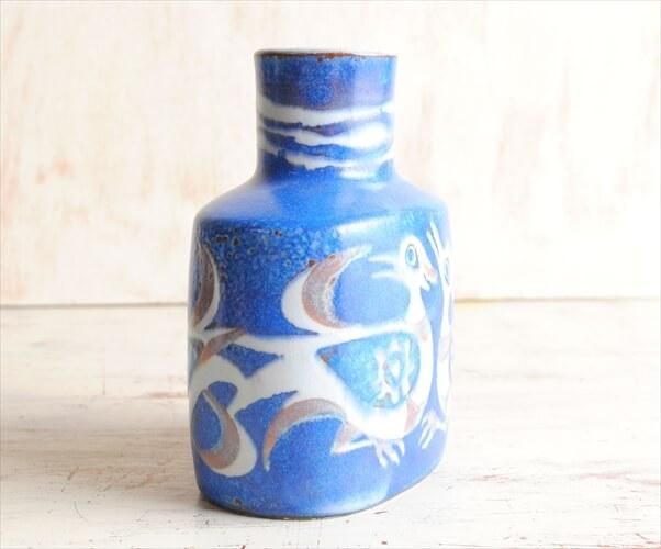 訳あり Royal Copenhagen Baca 花瓶 13.5cm高 一輪挿し 鳥柄 訳あり Royal Copenhagen Baca 花瓶 13.5cm高 一輪挿し 鳥柄