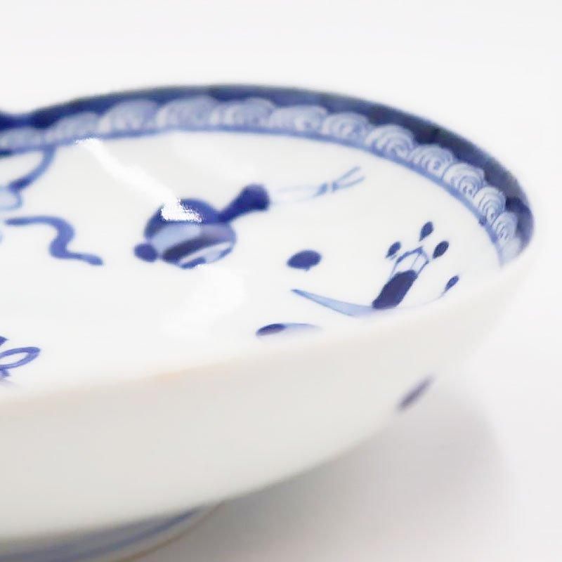 可なり古い和皿 古道具】染付皿 0018 | TOUBOU YASAKA GALLERY