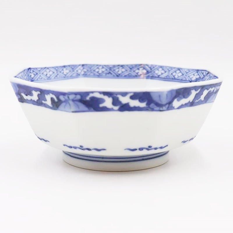 美品 陶器 年代物 盛り皿 飾り絵皿 藍の色合いが素晴らしい