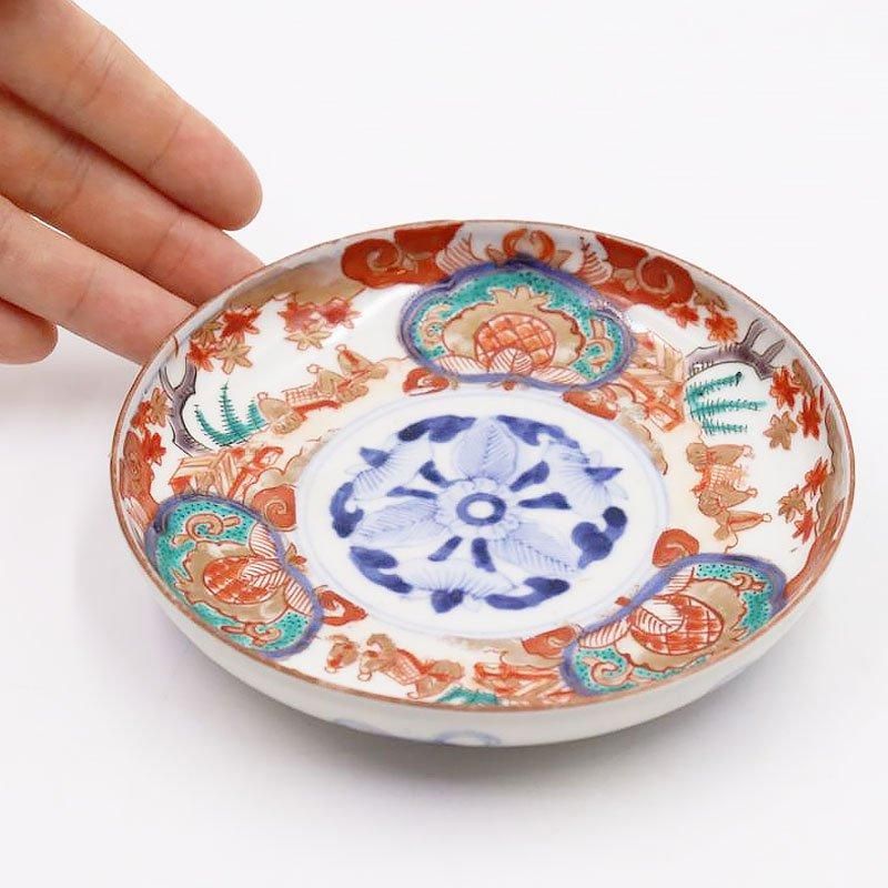 「high level 古伊万里長皿の美！」 色絵皿3客セット 骨董アン high level 古伊万里長皿の美！」 色絵皿3客セット 骨董アン