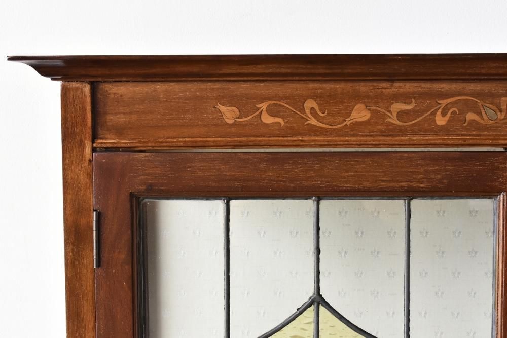 アンティーク エドワーディアン マホガニーキャビネット 輸入家具