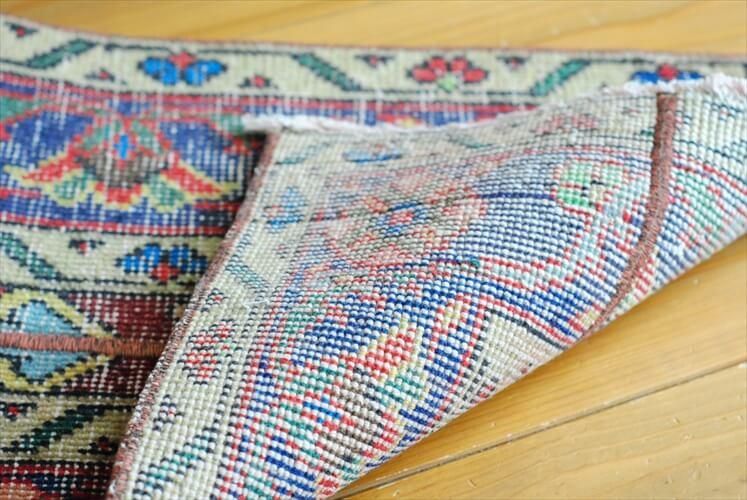 トルコ Isparta産 オールドキリム 長尺 ランナーラグ 456x42cm トルコ Isparta産 オールドキリム 長尺 ランナーラグ 456x42cm
