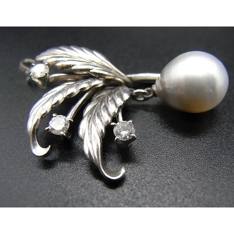MIKIMOTO ヴィンテージ ペンダント - ANTIQUE LEAVES MIKIMOTO ヴィンテージ ペンダント - ANTIQUE LEAVES