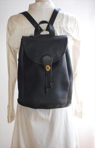 USA製 COACH オールドコーチ レザー リュック バックパック 本革 USA製 COACH オールドコーチ レザー リュック バックパック 本革